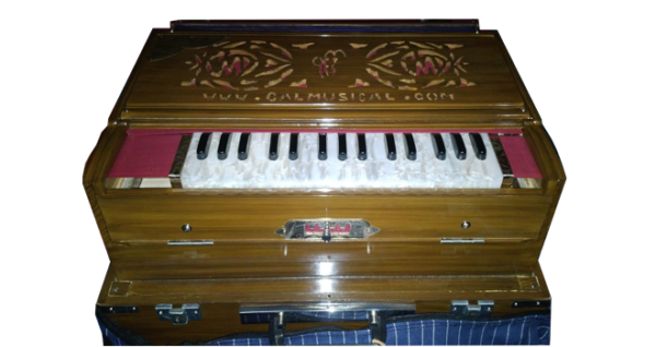 Pine Wood Mini Harmonium